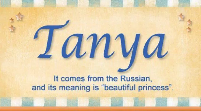 Tanya bắt nguồn từ tiếng Nga (Ảnh: Internet).