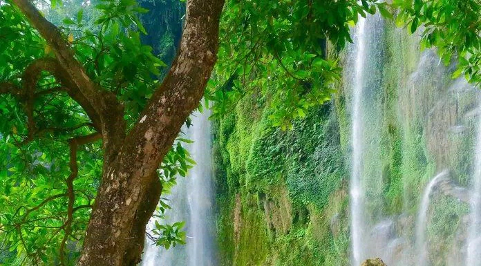 Cảnh đẹp ở thác Bản Giốc (Nguồn: Kim Cúc). Cảnh đẹp ở thác Bản Giốc (Nguồn: Kim Cúc).