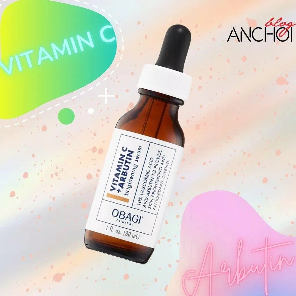 Sự kết hợp giữa Vitamin C và Arbutin trong tinh chất Obagi mang đến khả năng dưỡng trắng da siêu vượt trội ( Nguồn: BlogAnChoi)