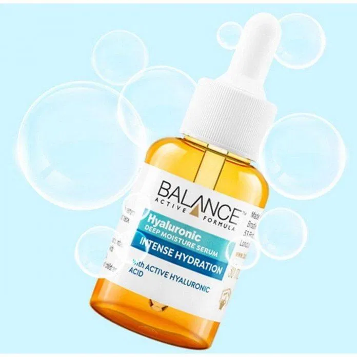 Tinh chất Balance Active Formula Hyaluronic Deep Moisture Serum là dòng serum HA được ưa chuộng của các bạn mới bắt đầu chăm sóc da ( Nguồn: internet)