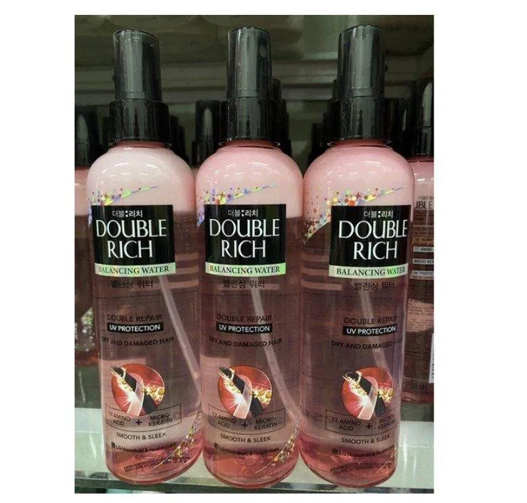 Một dòng xịt dưỡng tóc giá bình dân từ Double Rich (Nguồn: Internet) Một dòng xịt dưỡng tóc giá bình dân từ Double Rich (Nguồn: Internet)