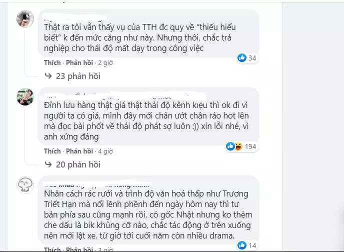 Bình luận của cư dân mạng (Nguồn: Internet)