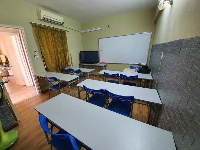 Không gian lớp học tại trung tâm (Nguồn: Internet)