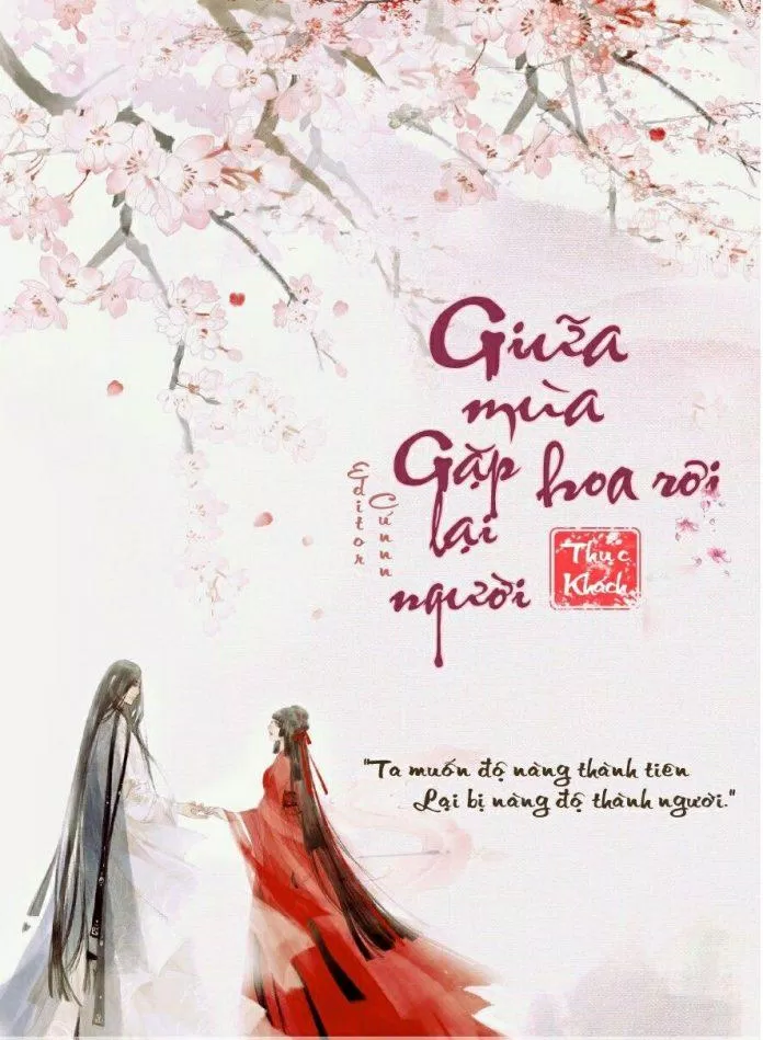 175 15 truyện ngôn tình ngược nam chính thê thảm nhất, đáng đọc nhất mới nhất 28 Bìa truyện ngôn tình ngược tâm Mùa hoa rơi gặp lại chàng (Ảnh: Internet)