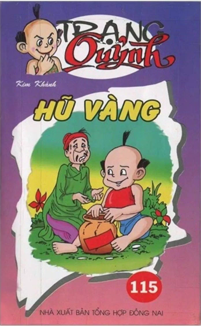 Bìa truyện Trạng Quỷnh, (Ảnh: Internet)