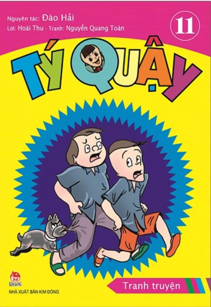 Bìa truyện Tý Quậy tập 11, (Ảnh: Internet)