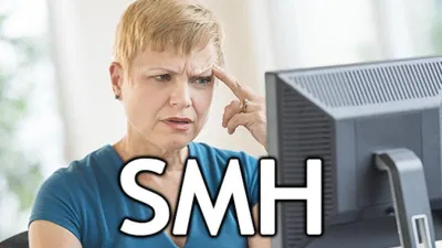 Biểu cảm chân thực của câu nói SMH (Ảnh: Internet)