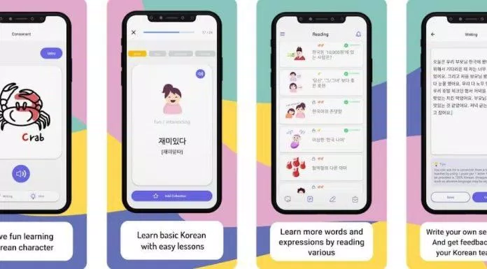App học tiếng Hàn miễn phí Podo (Ảnh: Internet).