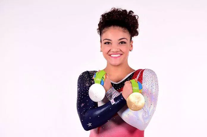 Huy chương Olympic của Laurie Hernandez (Ảnh: Internet).