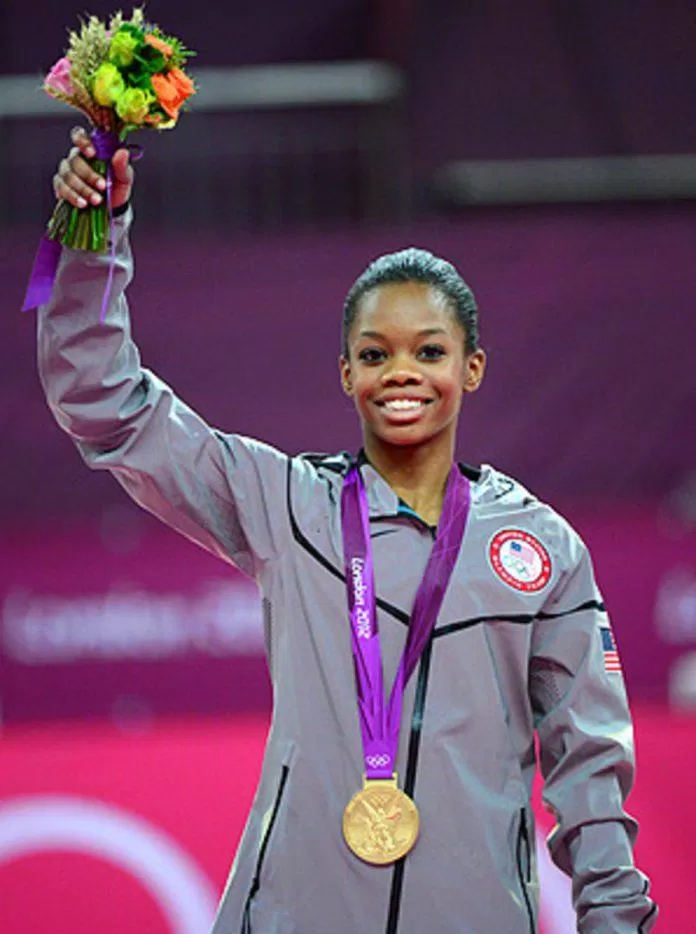 Vận động viên thể dục dụng cụ Gabby Douglas của Mỹ (Ảnh: Internet). Vận động viên thể dục dụng cụ Gabby Douglas của Mỹ (Ảnh: Internet).