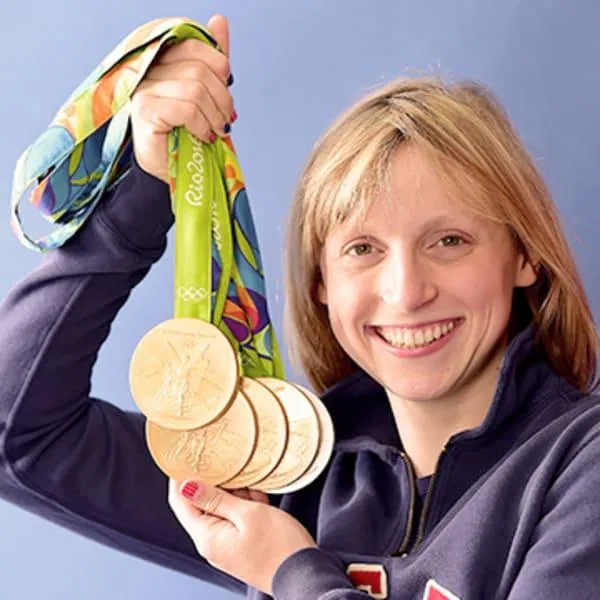 Bộ sưu tập huy chương của Katie Ledecky (Ảnh: Internet). Bộ sưu tập huy chương của Katie Ledecky (Ảnh: Internet).