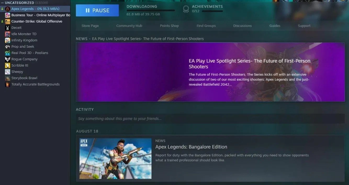 Cửa hàng game của Steam (Ảnh: BlogAnChoi). Cửa hàng game của Steam (Ảnh: BlogAnChoi).