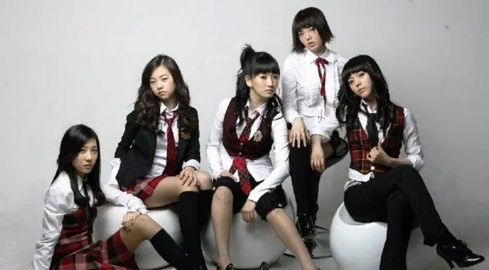 Đội hình ban đầu của Wonder Girls (Nguồn: Internet).