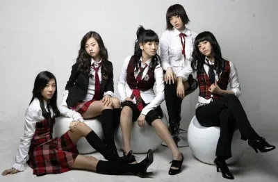 Đội hình ban đầu của Wonder Girls (Nguồn: Internet). Đội hình ban đầu của Wonder Girls (Nguồn: Internet).