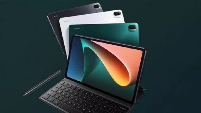 Mi Pad 5 gần giống như một chiếc laptop (Ảnh: Internet). Mi Pad 5 gần giống như một chiếc laptop (Ảnh: Internet).