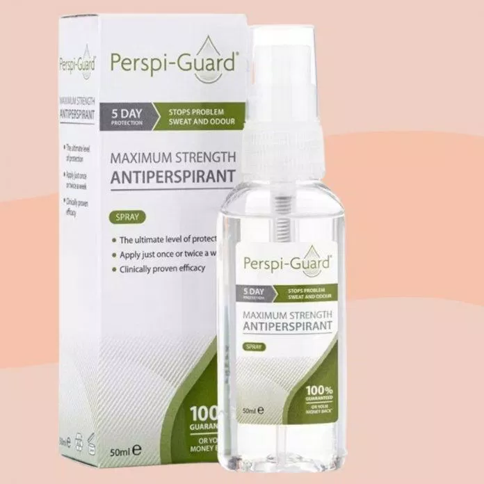 Xịt khử mùi Perspi Guard Maximum Strength Antiperspirant Spray giúp ngăn mùi hiệu quả đến 5 ngày ( Nguồn: BlogAnChoi)