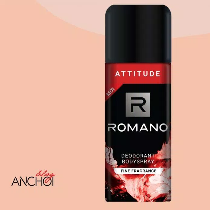 Xịt khử mùi Romano Attitude mang đến mùi hương nam tính quyến rũ ( Nguồn: BlogAnChoi)