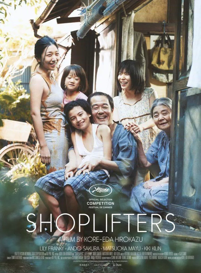 Poster phim Shoplifters. (Nguồn: Internet)