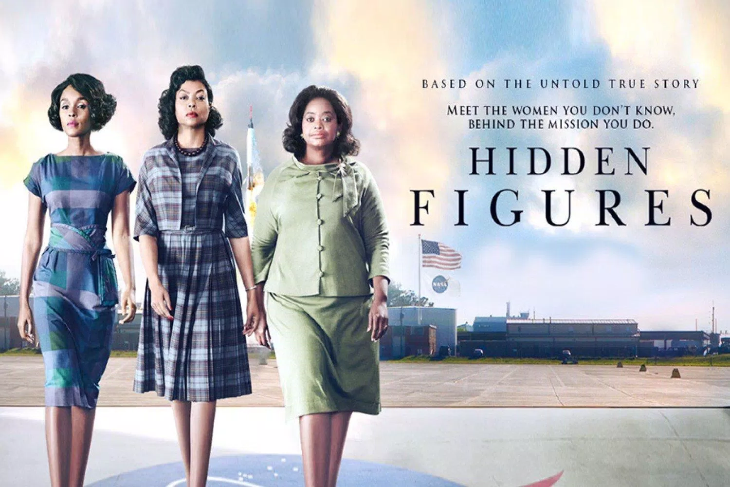 Poster phim Hidden Figures. (Nguồn: Internet)