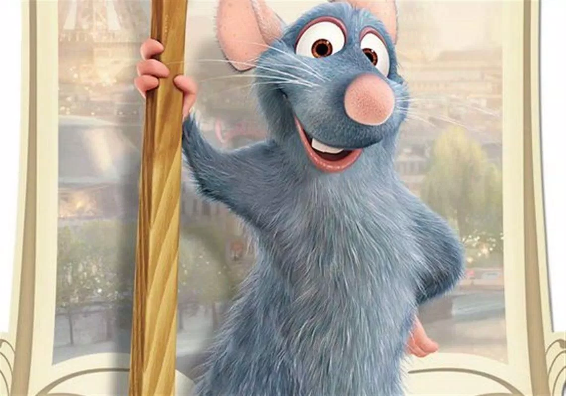 Poster phim Ratatouille. (Nguồn: Internet)