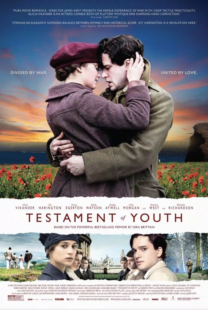 Poster phim Testament of Youth. (Nguồn: Internet)