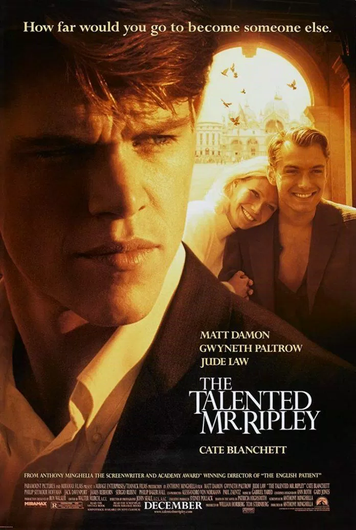 Poster phim The Talented Mr. Ripley. (Nguồn: Internet)