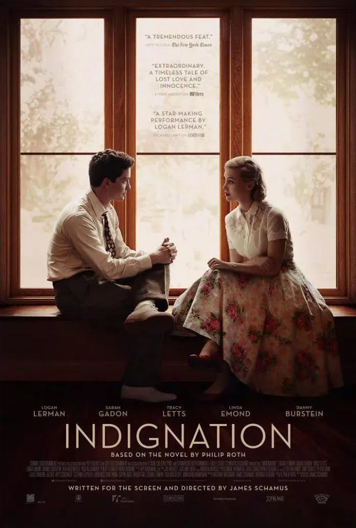 Poster phim Indignation. (Nguồn: Internet)