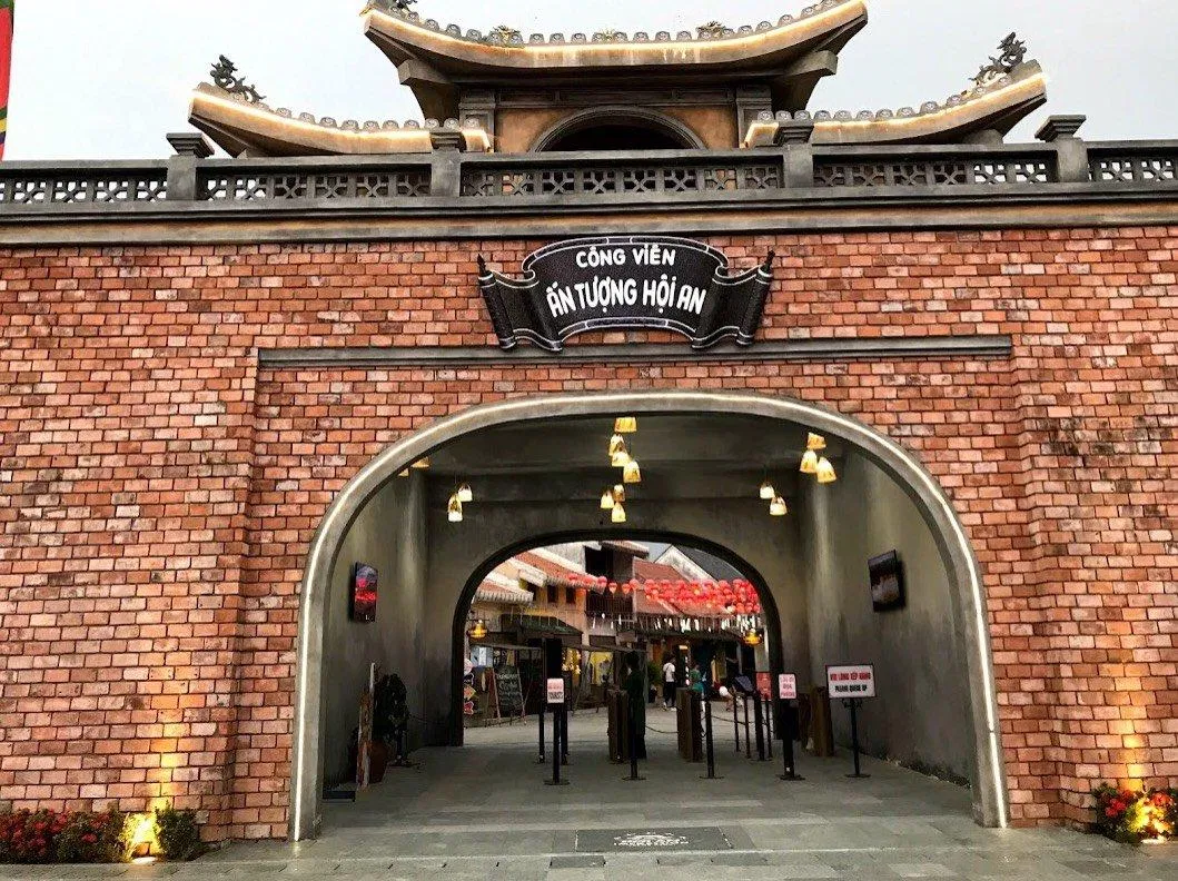 Cổng vào công viên Ấn Tượng Hội An. (Ảnh: Internet)