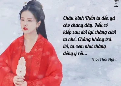 Câu nói của Thôi Thời Nghi khiến khán giả khóc nấc (Ảnh: Blog Ăn Chơi) Câu nói của Thôi Thời Nghi khiến khán giả khóc nấc (Ảnh: Blog Ăn Chơi)