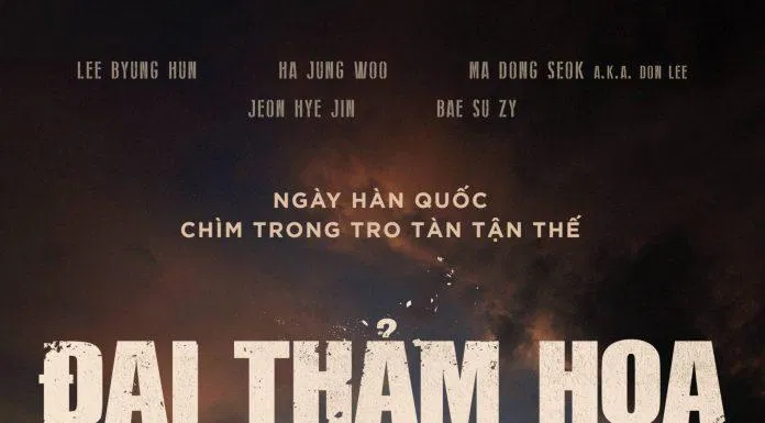 Poster phim Ashfall - Đại thảm họa núi Baekdu chính thức tại Việt Nam (Ảnh: Internet)