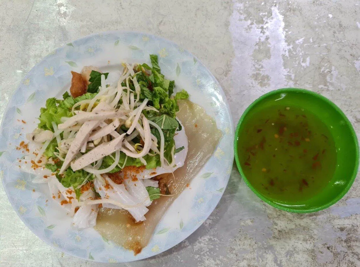 Phần bánh lọc của quán, (Ảnh: Internet)