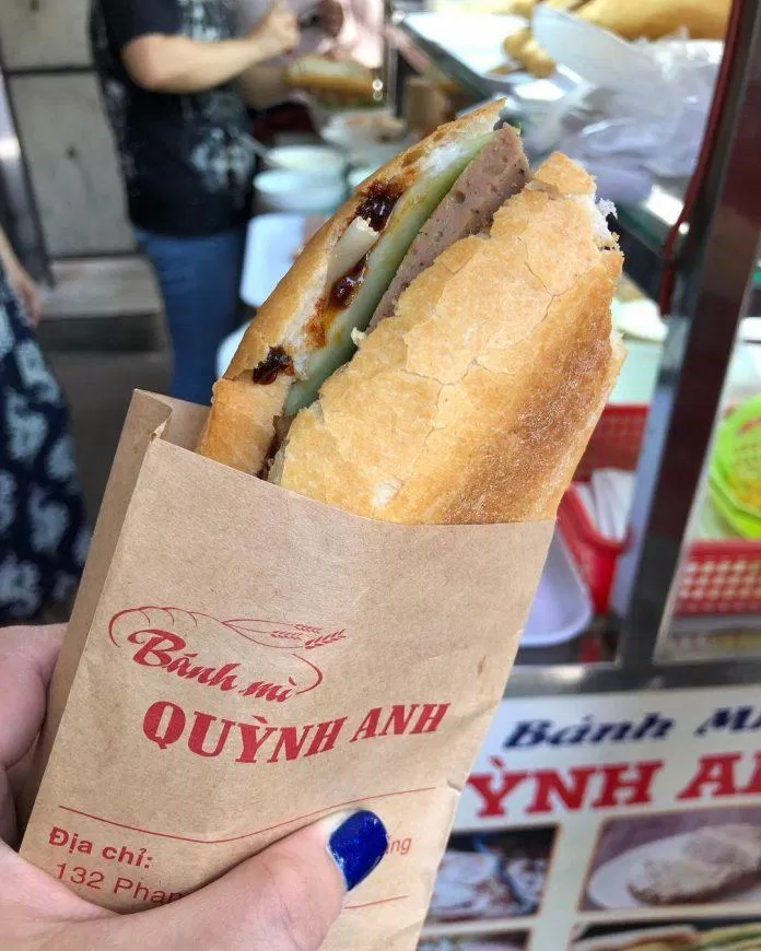 Bánh mì Quỳnh Anh Đà Nẵng. Nguồn: Internet