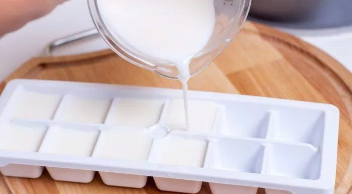 Không nên cho các sản phẩm làm từ sữa vào ngăn đá (Ảnh: Internet).