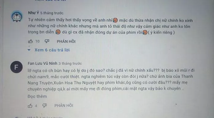 Những bình luận trái chiều của khán giả Việt ( Ảnh: BlogAnChoi )