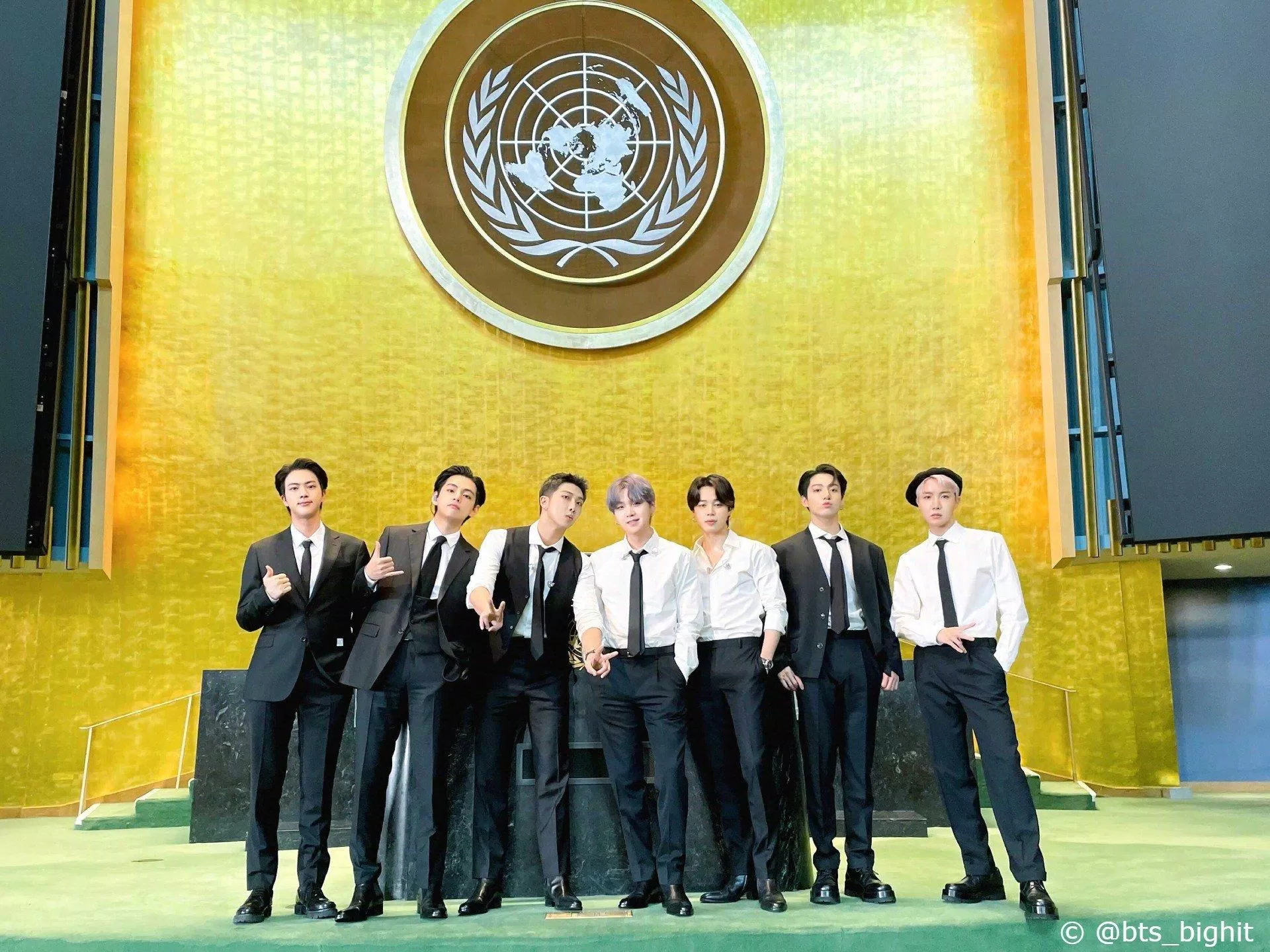 BTS tại UNGA 2021 (Ảnh: Internet)