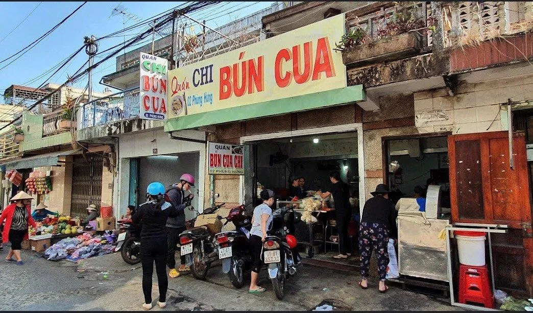 Không gian bên ngoài quán, (Ảnh: Internet)