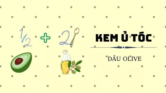 Bơ và dầu olive giúp khắc phục tình trạng tóc xơ rối, gãy rụng nhiều đó (Ảnh:nquynhvy)
