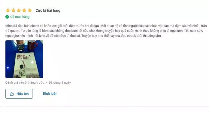 Cảm nhận của độc giả về cuốn sách Người Đua Diều. (Ảnh: BlogAnChoi)