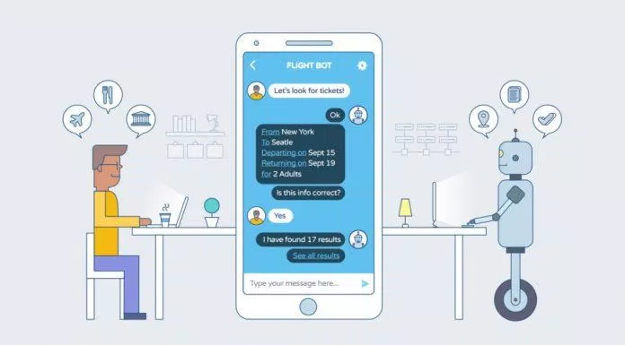 Chatbot là phần mềm mô phỏng khả năng giao tiếp của con người (Ảnh: Internet).