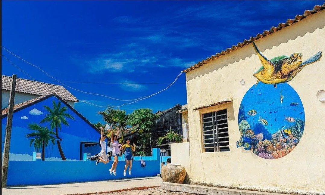 Một góc làng Bích Họa. (Ảnh: Internet)