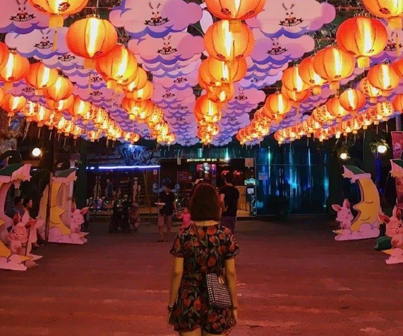 Khu vui chơi thỏ trắng tại công viên Lê Thị Riêng