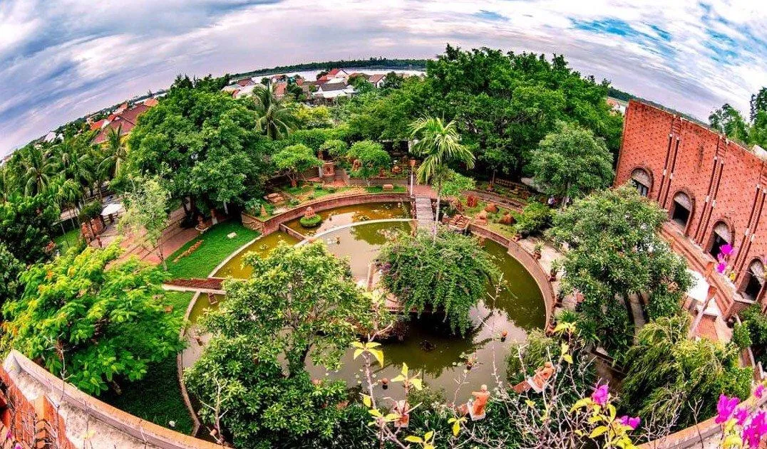 Công viên từ trên cao nhìn xuống. (Ảnh: Internet)