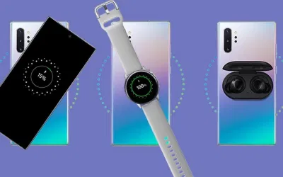 Tính năng sạc ngược của điện thoại Samsung Galaxy (Ảnh: Internet). Tính năng sạc ngược của điện thoại Samsung Galaxy (Ảnh: Internet).