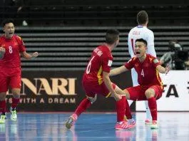 Futsal Việt Nam đường hoàng vào vòng trong (Nguồn: Internet).