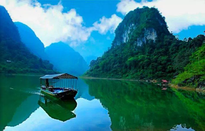 Hồ Thang Hen ở Cao Bằng (Ảnh: Internet).