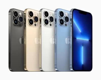 4 màu sắc được hỗ trợ trên iPhone 13 dòng Pro (nguồn: MacRumors)