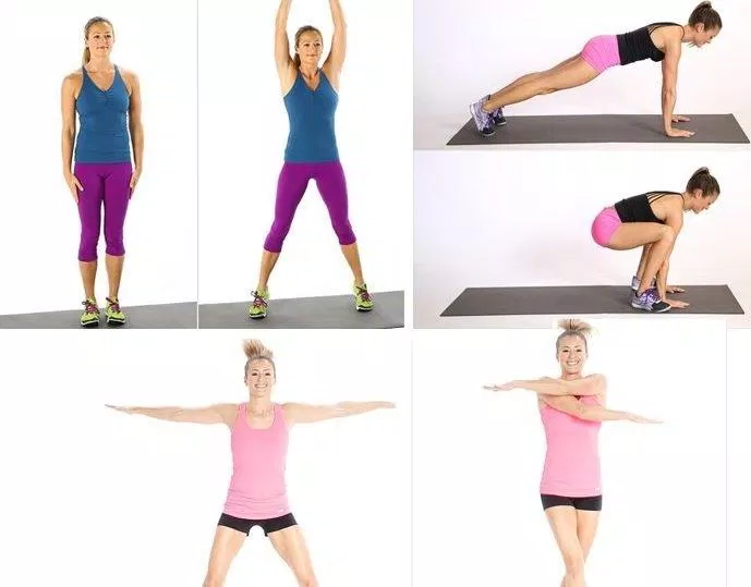 Jumping jacks tác động đến toàn bộ cơ thể, đốt cháy năng lượng và mỡ thừa (Ảnh: Internet). Jumping jacks tác động đến toàn bộ cơ thể, đốt cháy năng lượng và mỡ thừa (Ảnh: Internet).
