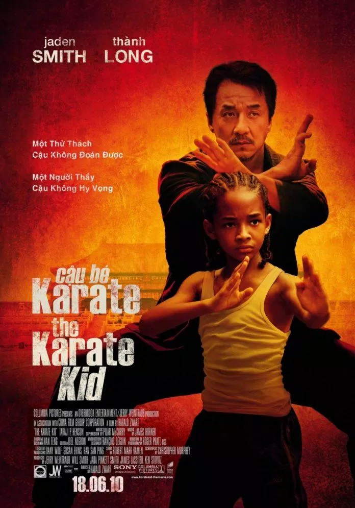 Poster phim Siêu Nhí Karate. (Ảnh: Internet)