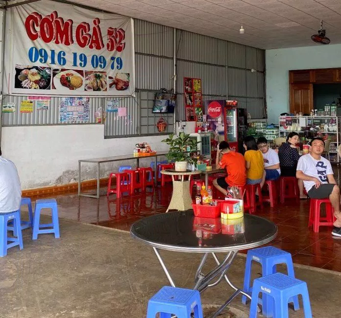 Không gian bên trong của quán. (Ảnh: Internet)