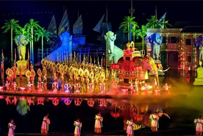 Hình ảnh trong Show Kí Ức Hội An. (Ảnh: Internet) Hình ảnh trong Show Kí Ức Hội An. (Ảnh: Internet)